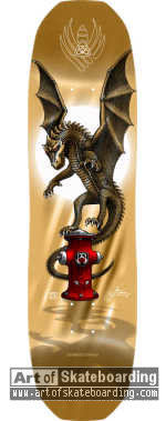 Flight - Hydrant (gold foil)