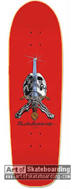 Classic K-10 - Skull and Sword (red)