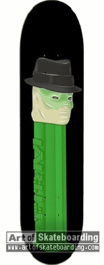 Pez series - Green Hornet