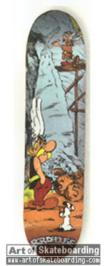 Asterix the Viking (wood)