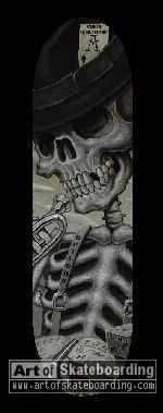 Skeleton Musician
