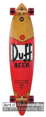 Simpsons series 1 - Duff Long Cruiser