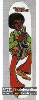 Sax Player (wood)