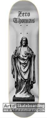 Statue - Jesus (silver foil)
