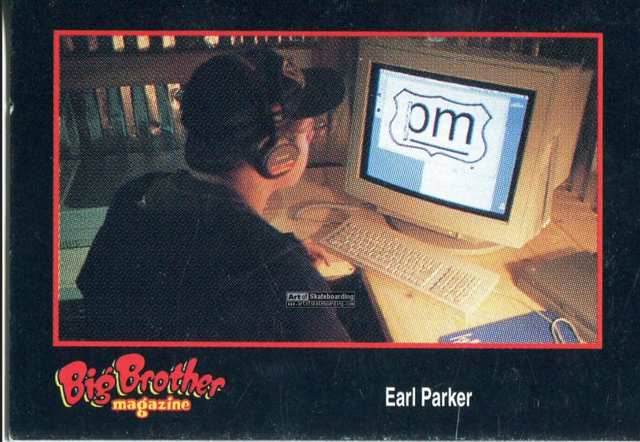Big Brother Trading Cards - Earl Parker