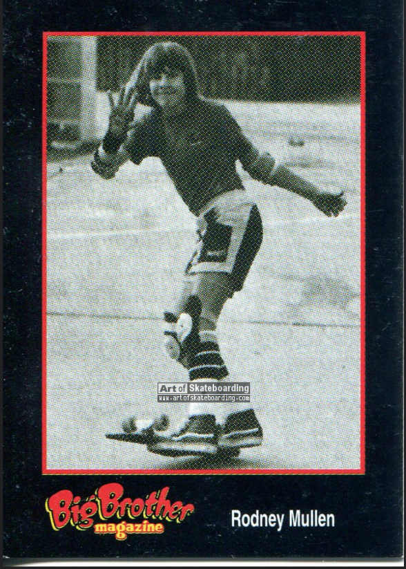 Big Brother Trading Cards - Rodney Mullen