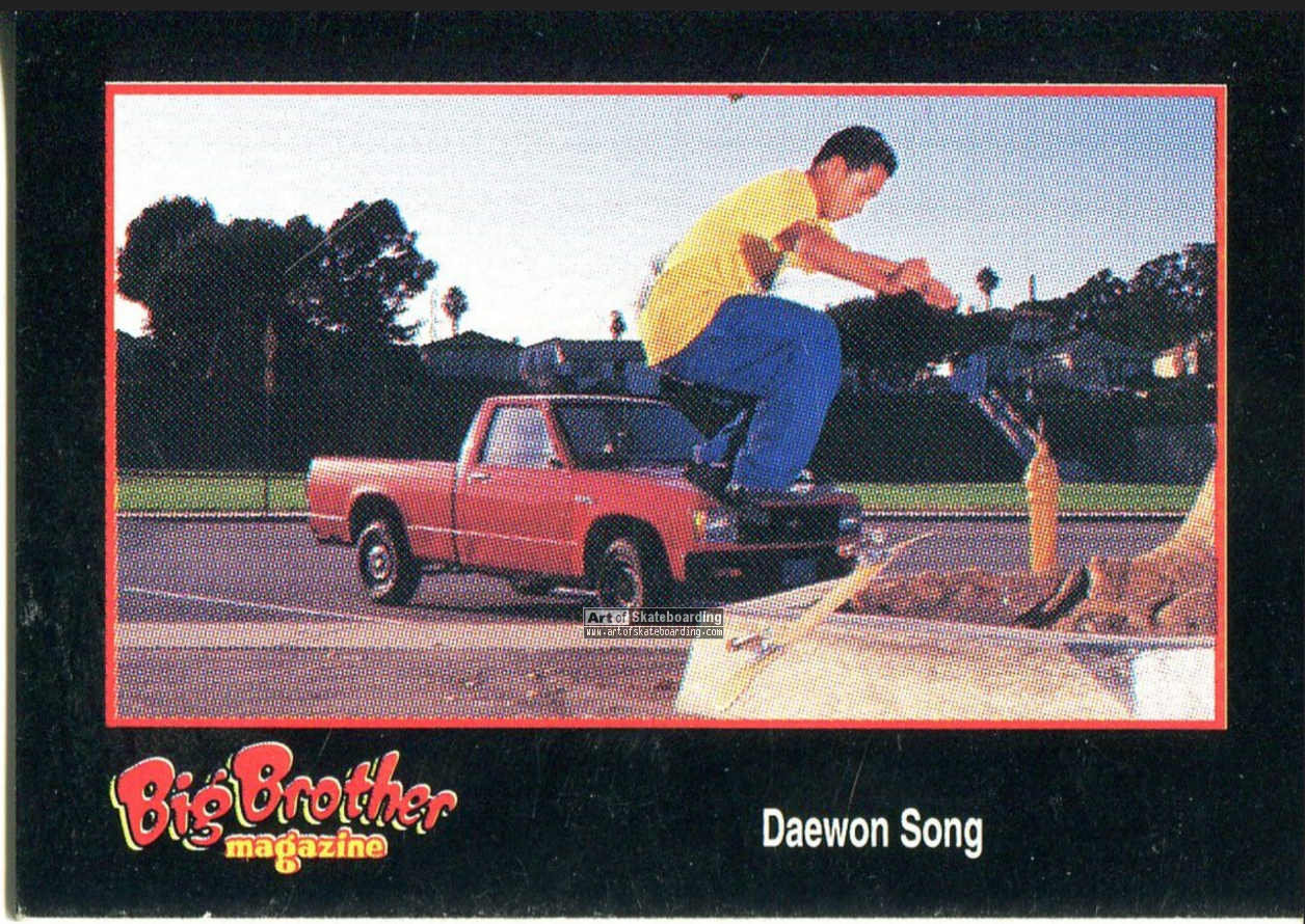Big Brother Trading Cards - Daewon Song