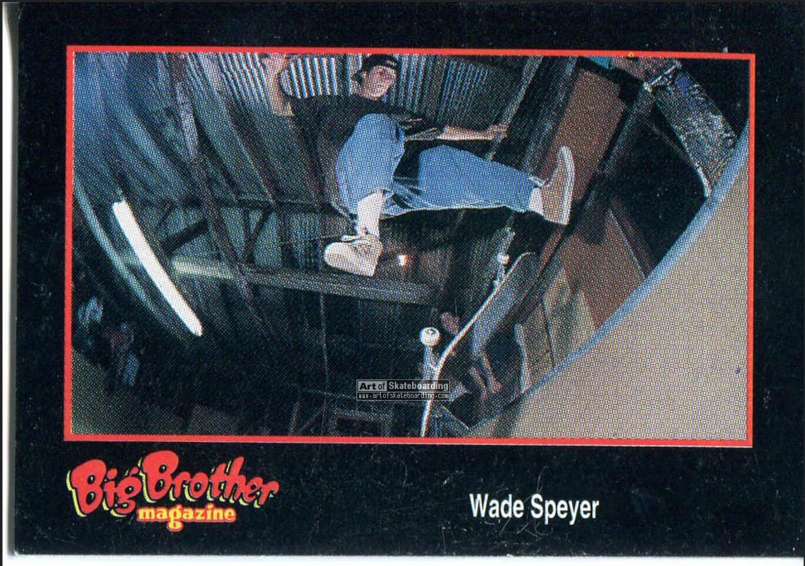 Big Brother Trading Cards - Wade Speyer