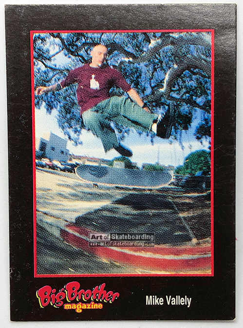 Big Brother Trading Cards - Mike Vallely
