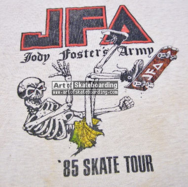JFA 85 Skate Tour shirt
