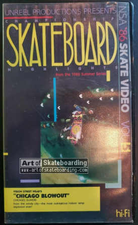 NSA 1986 Skate Video - vol 5 Chicago Blowout