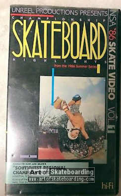 NSA 1986 Skate Video - vol 1 Southwest Regional Championship