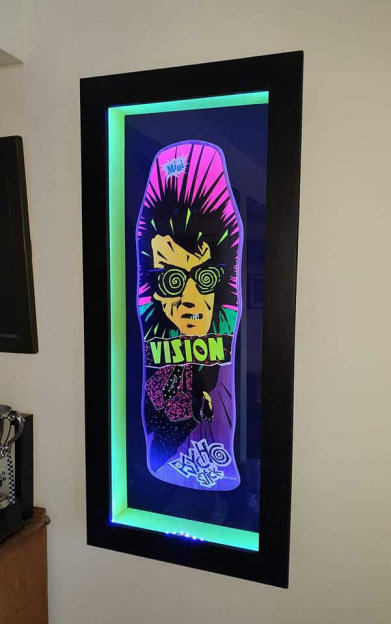 very cool LED color changing custom display