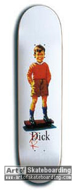 GIRL Skateboard deck Rick Howard pictograph 2021 Andy jenkins