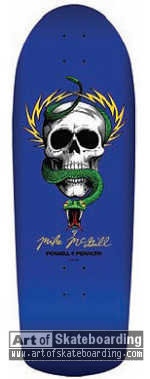 McGill Skull and Snake (blue)