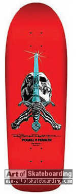 Rodriguez Skull and Sword (red)