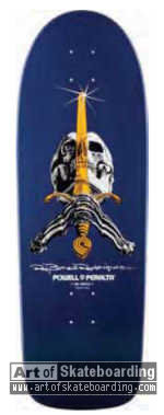Sword and Skull (blue/gold sword)