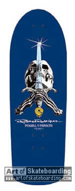 Sword and Skull (blue/clear sword)