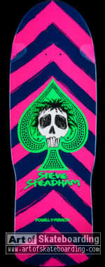 Spade (pink/navy)