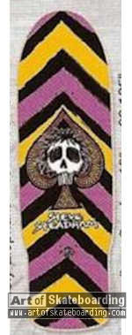 Spade (pink/yellow)