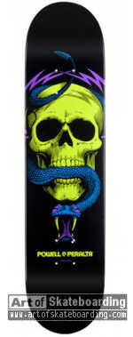 Black Light - Skull and Snake