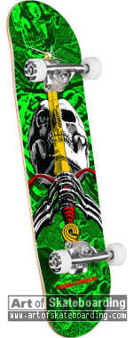 One Off - Skull & Sword Green (Factory Complete)