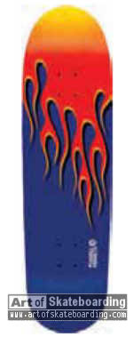 Hot Rod Flames (orange/blue) no 13