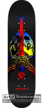 Yellow Fade - Skull and Sword