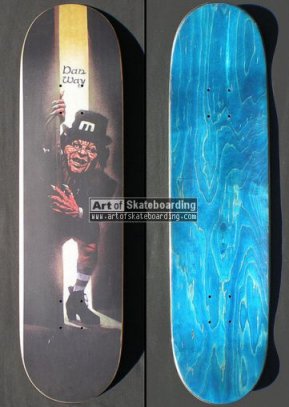 Planet Earth 2001 Brian Howard/Team 2 sided Skateboard poster New Old Stock 