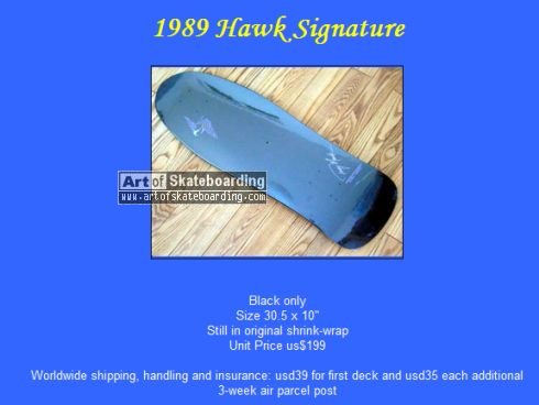 2005 Tony Hawk listing